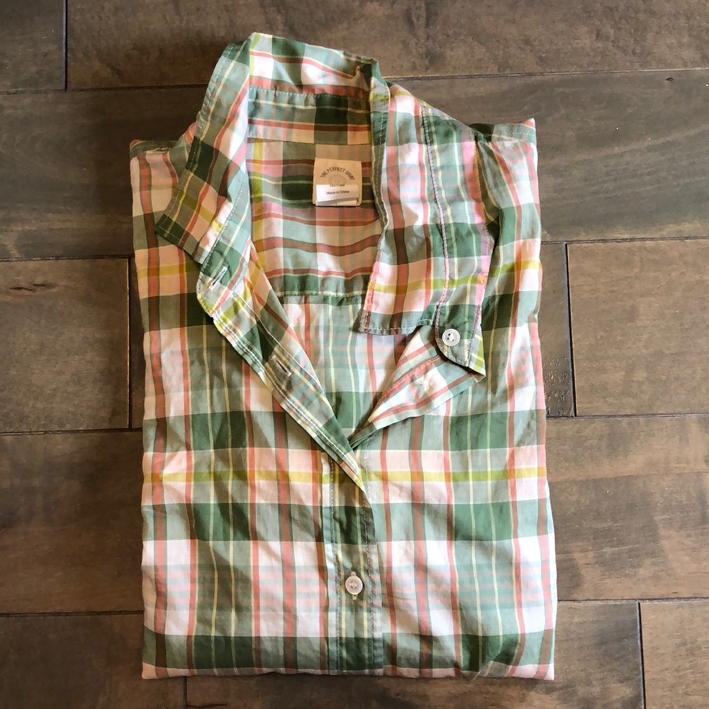 Jcrew perfect shirt, size 6